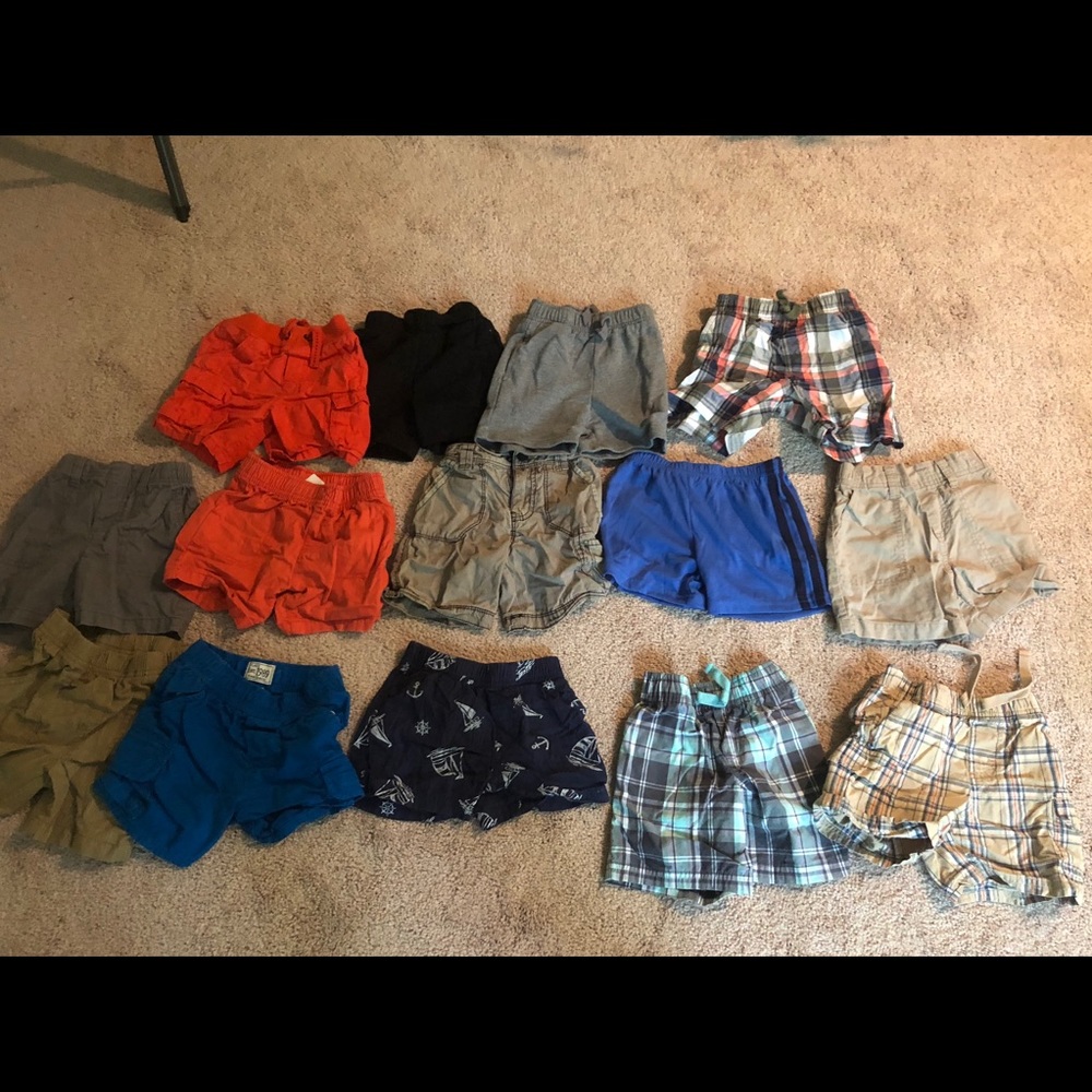 Last Offer:Huge Boys Shorts Lot- 18M